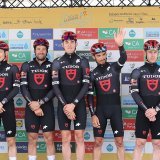L'équipe suisse Tudor participera pour la première fois au Tour de France en juillet. KEYSTONE/EPA LUSA/LUIS FORRA